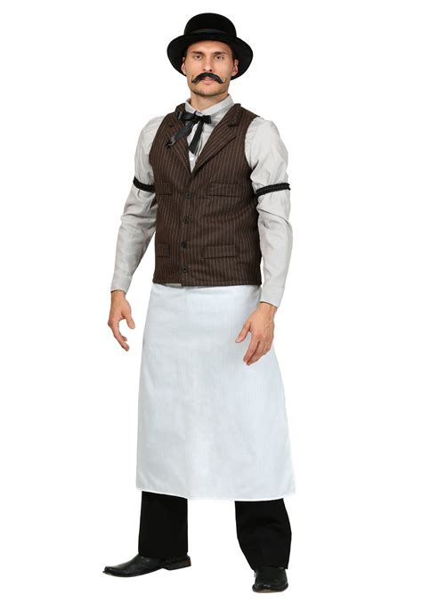 good halloween costumes for bartenders|1920s bartender outfit.